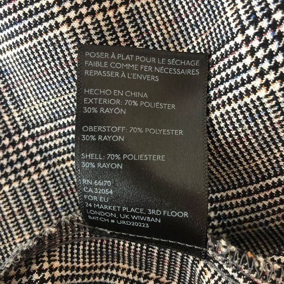 Cooperative Corset Tie Up Fit and Flare Sweetheart Neckline Plaid Dress size 8 - Picture 13 of 15